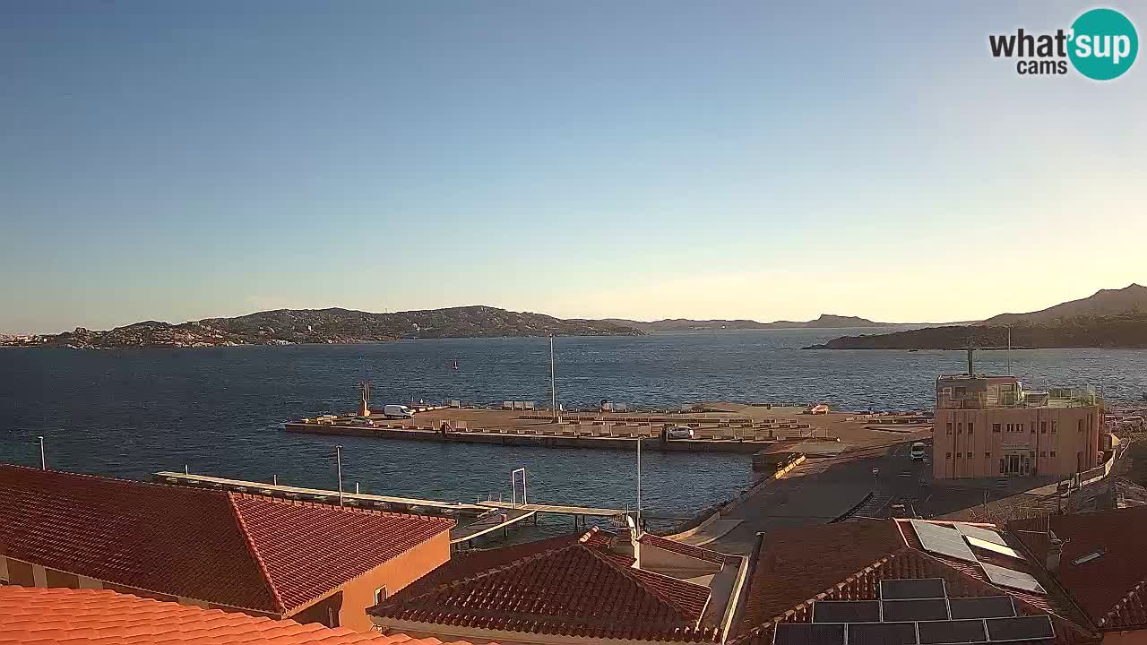 Camera en vivo Isola dei Gabbiani – Wind bar – Porto Pollo – Palau – Cerdeña – Italia