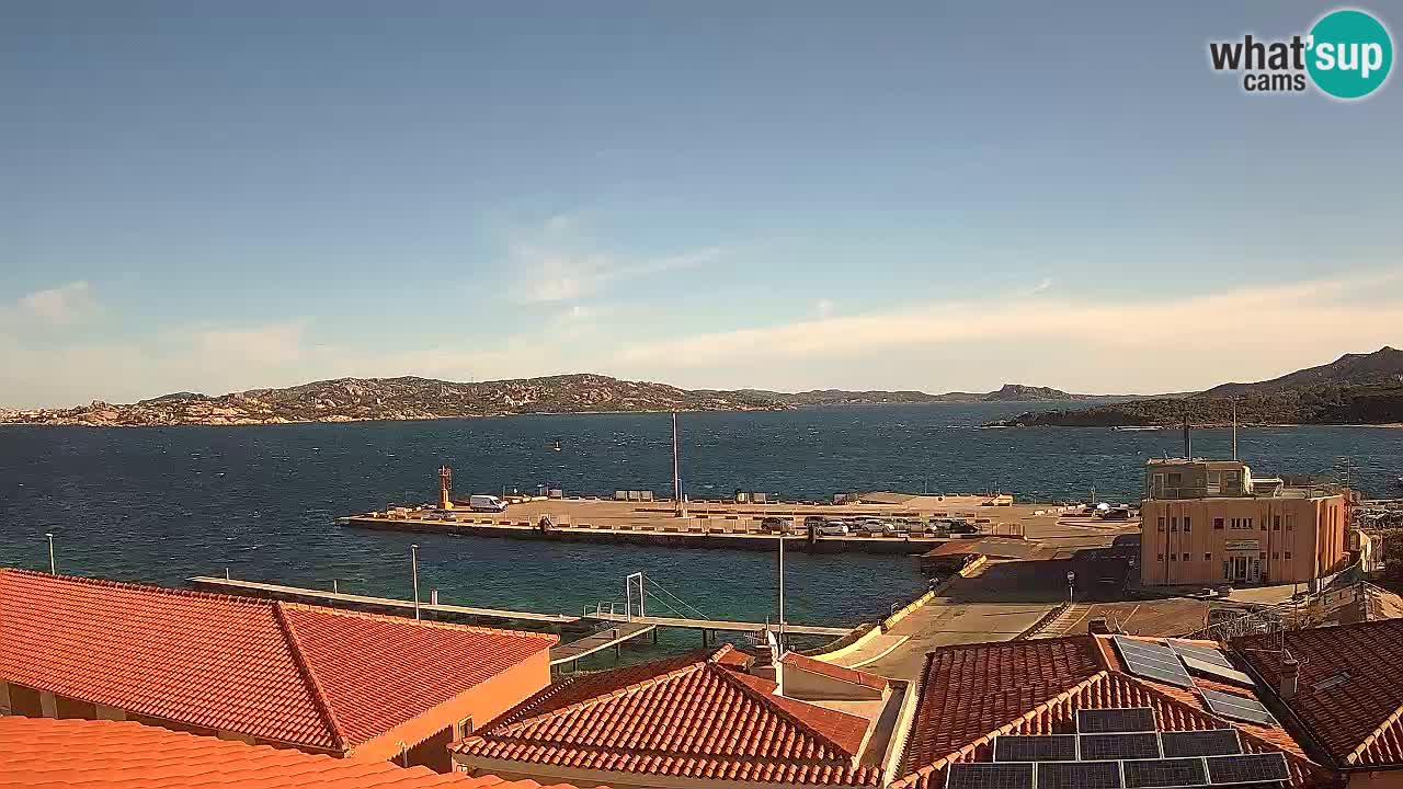 Live cam Isola dei Gabbiani – Wind bar – Porto Pollo – Palau – Sardaigne – Italie