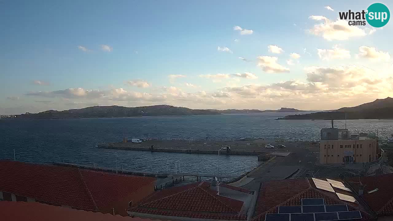 Camera en vivo Isola dei Gabbiani – Wind bar – Porto Pollo – Palau – Cerdeña – Italia