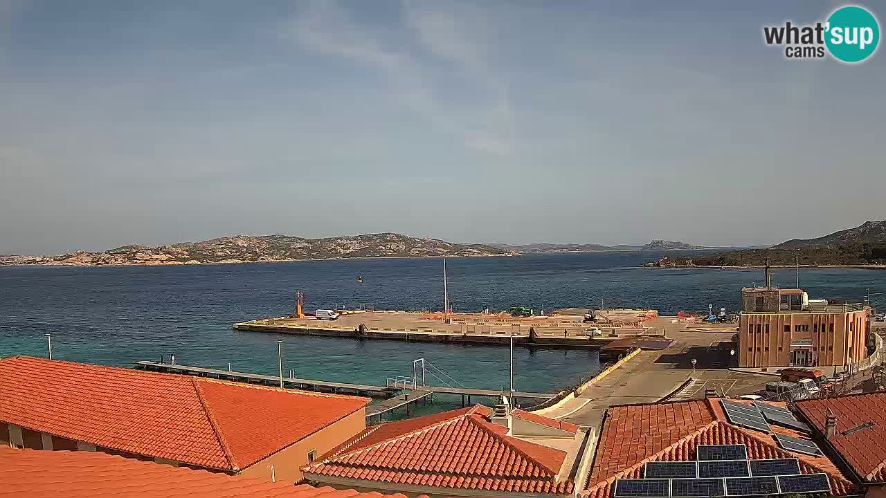 Spletna kamera Isola dei Gabbiani – Wind bar – Porto Pollo – Palau – Sardinija – Italija