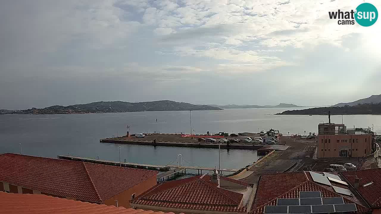 Camera en vivo Isola dei Gabbiani – Wind bar – Porto Pollo – Palau – Cerdeña – Italia