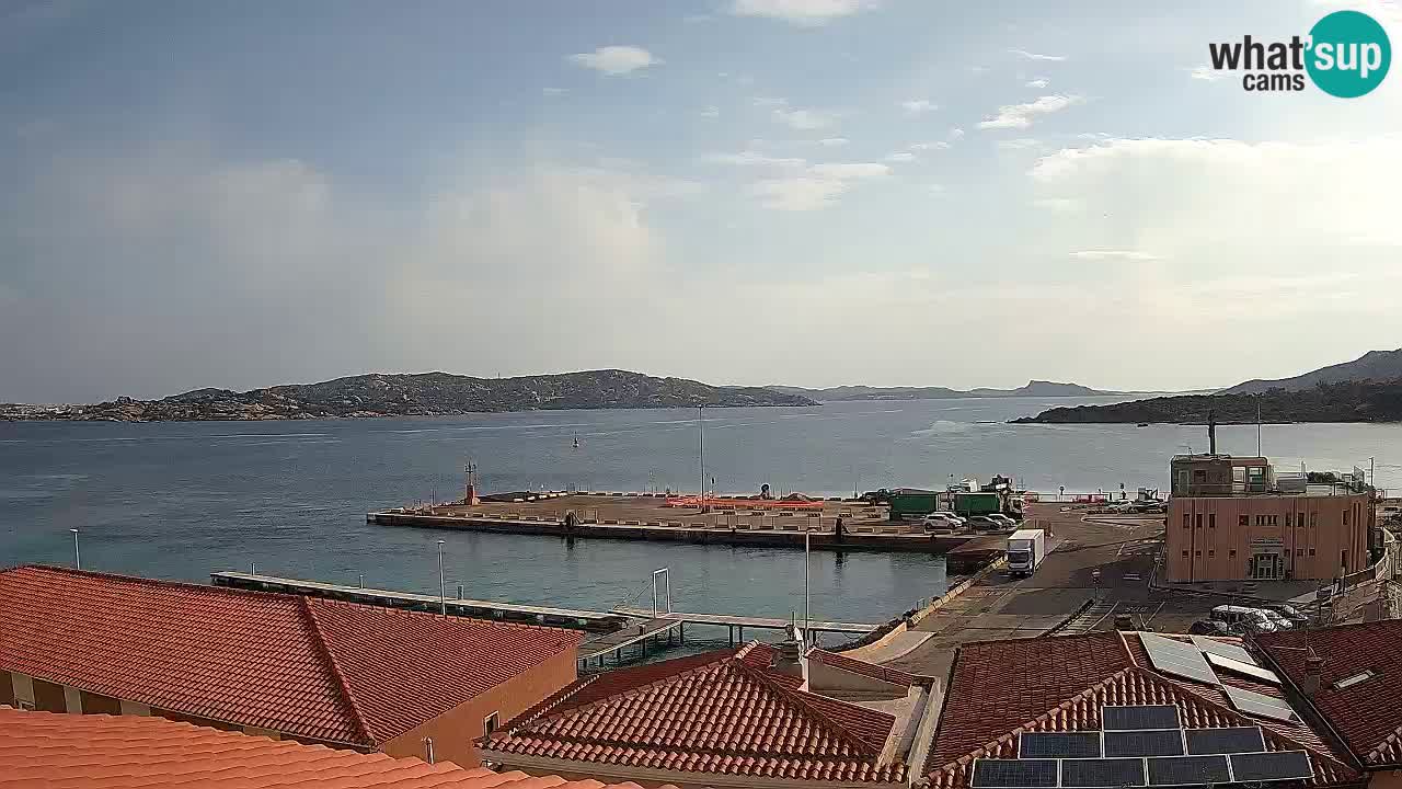 Camera en vivo Isola dei Gabbiani – Wind bar – Porto Pollo – Palau – Cerdeña – Italia