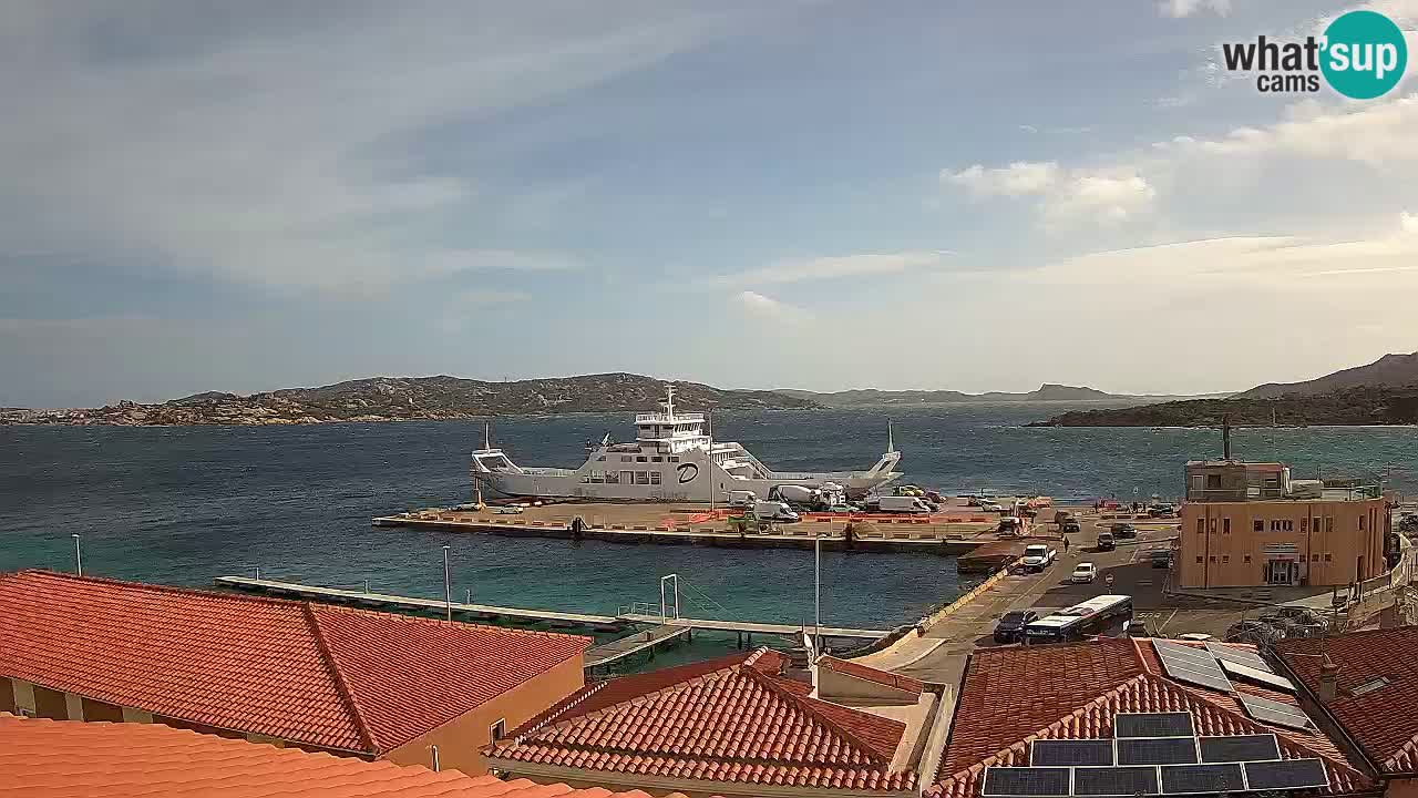 Camera en vivo Isola dei Gabbiani – Wind bar – Porto Pollo – Palau – Cerdeña – Italia