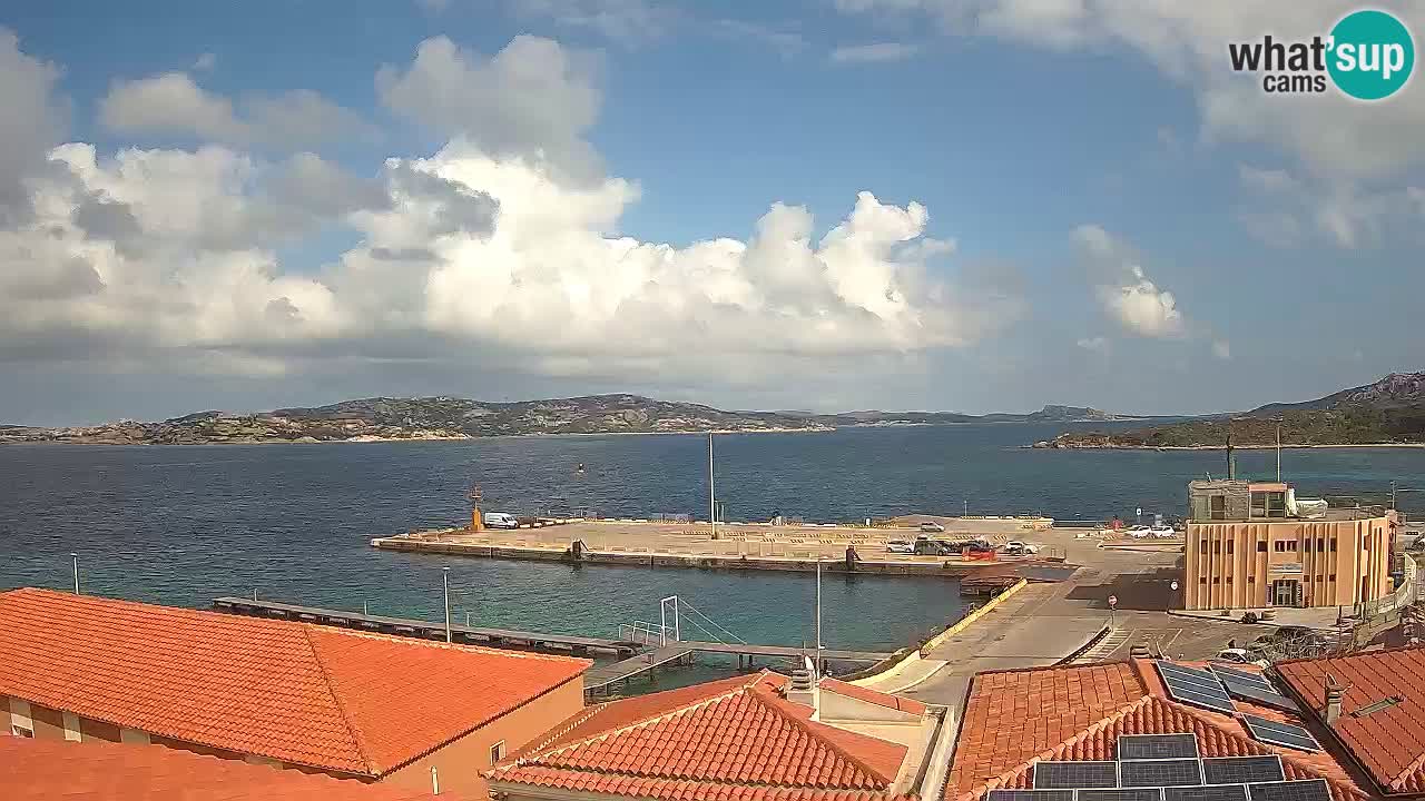 Camera en vivo Isola dei Gabbiani – Wind bar – Porto Pollo – Palau – Cerdeña – Italia