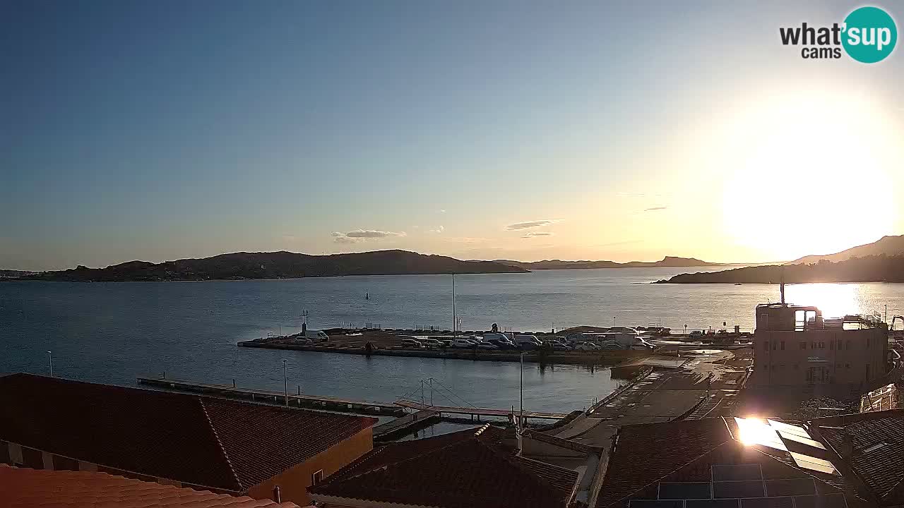 Live cam Isola dei Gabbiani – Wind bar – Porto Pollo – Palau – Sardaigne – Italie