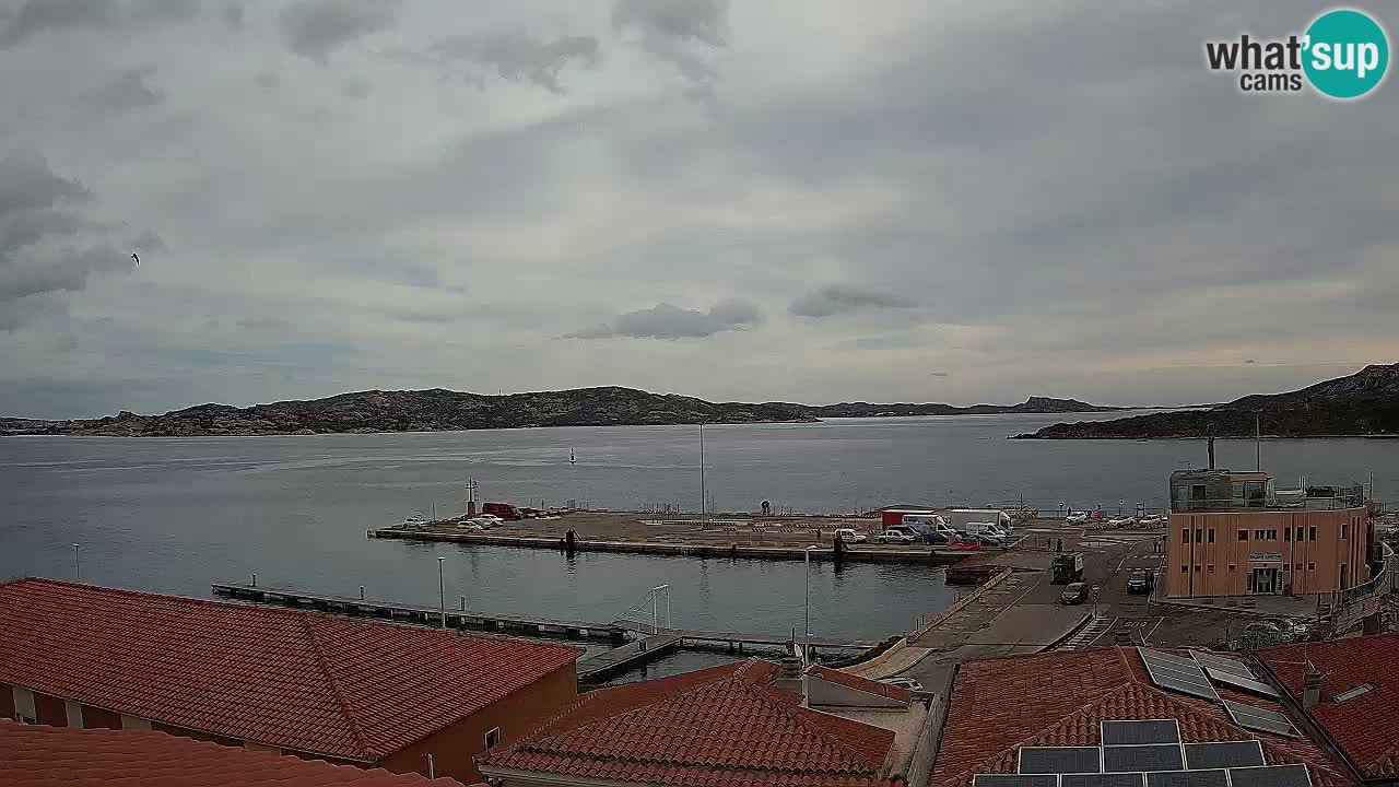 Camera en vivo Isola dei Gabbiani – Wind bar – Porto Pollo – Palau – Cerdeña – Italia