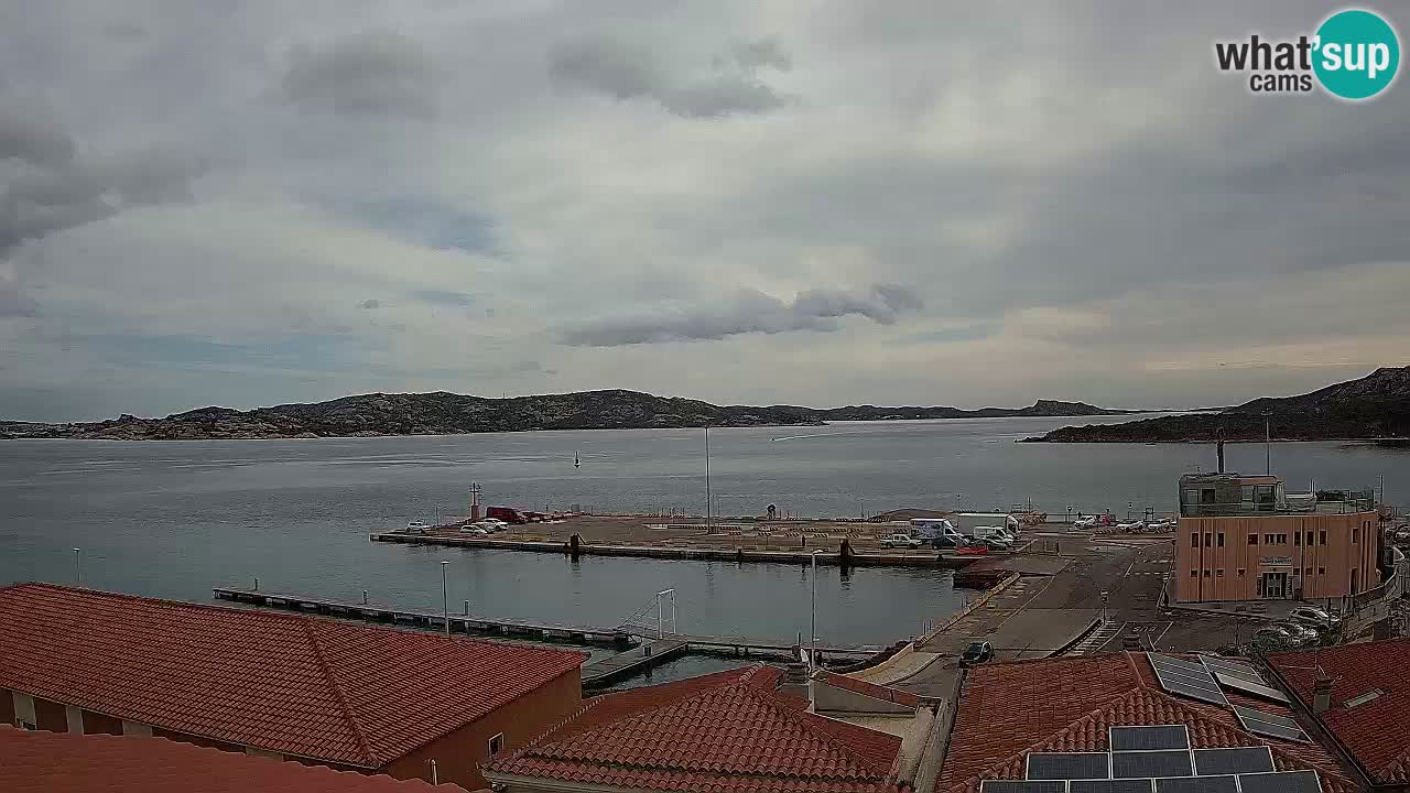 Camera en vivo Isola dei Gabbiani – Wind bar – Porto Pollo – Palau – Cerdeña – Italia