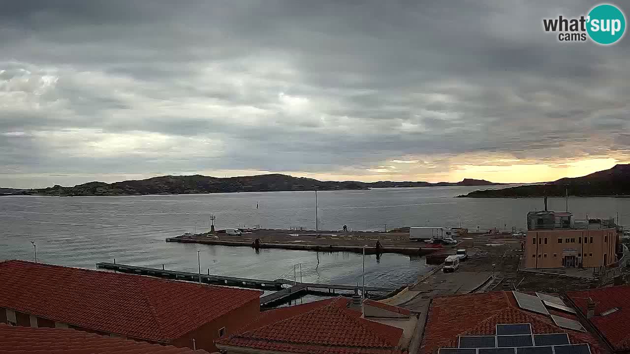 Camera en vivo Isola dei Gabbiani – Wind bar – Porto Pollo – Palau – Cerdeña – Italia