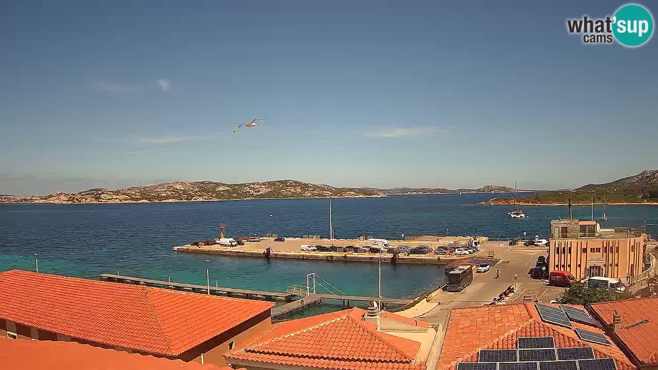Isuledda webcam Porto Pollo Isola dei Gabbiani – Kitesurf Side – Palau – Sardaigne – Italie
