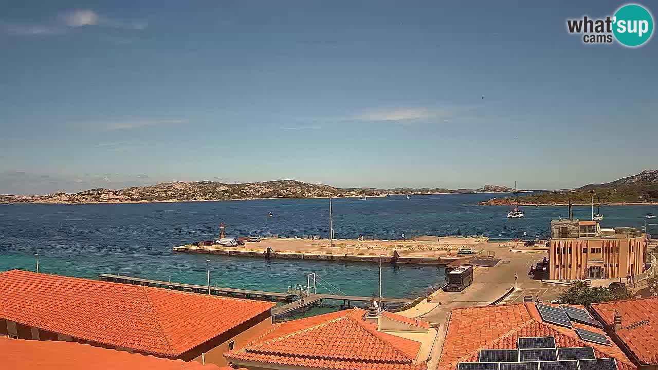Spletna kamera Isola dei Gabbiani – Wind bar – Porto Pollo – Palau – Sardinija – Italija
