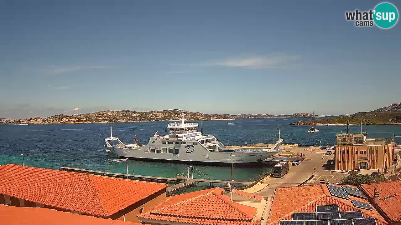 Live cam Isola dei Gabbiani – Wind bar – Porto Pollo – Palau – Sardaigne – Italie