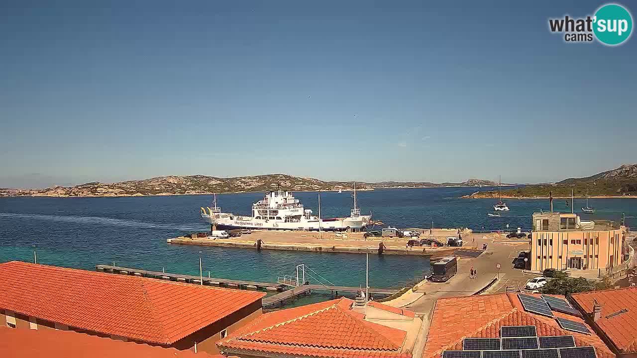 Live cam Isola dei Gabbiani – Wind bar – Porto Pollo – Palau – Sardaigne – Italie