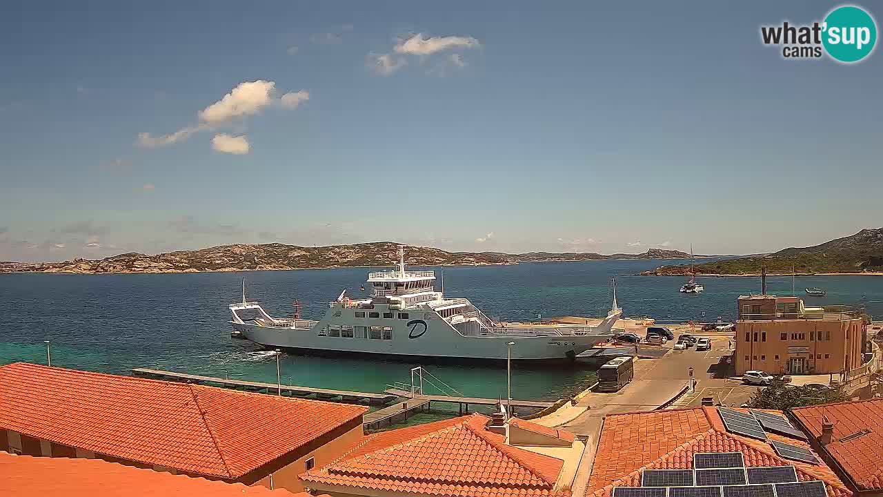 Live cam Isola dei Gabbiani – Wind bar – Porto Pollo – Palau – Sardaigne – Italie