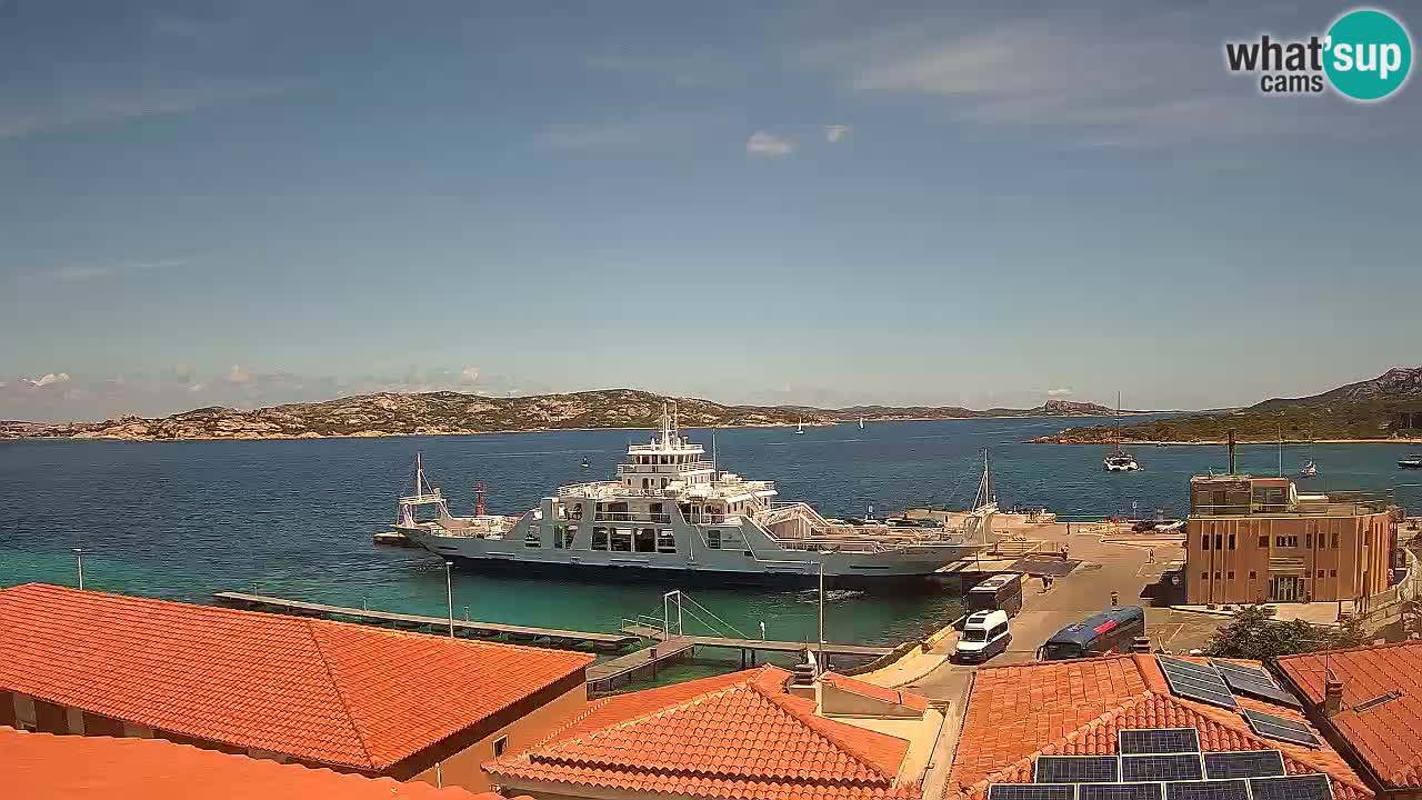Camera en vivo Isola dei Gabbiani – Wind bar – Porto Pollo – Palau – Cerdeña – Italia