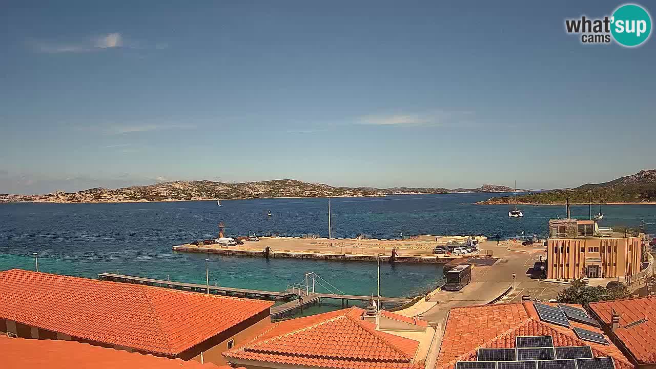 Isuledda webcam Porto Pollo Isola dei Gabbiani – Kitesurf Side – Palau – Sardaigne – Italie
