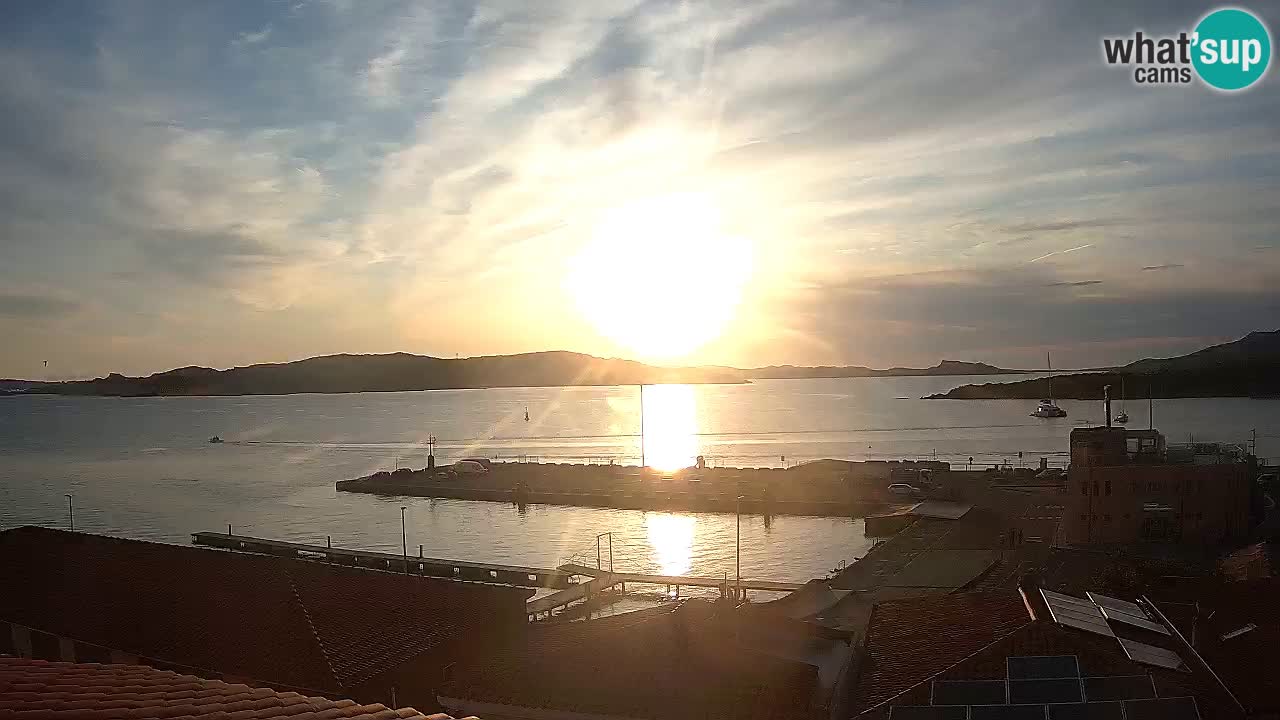 Spletna kamera Isola dei Gabbiani – Wind bar – Porto Pollo – Palau – Sardinija – Italija
