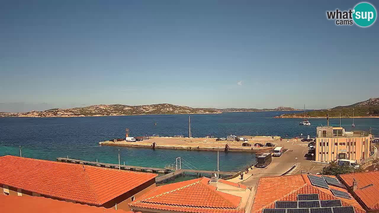 Web Kamera Isola dei Gabbiani – Wind bar – Porto Pollo – Palau – Sardinja – Italija