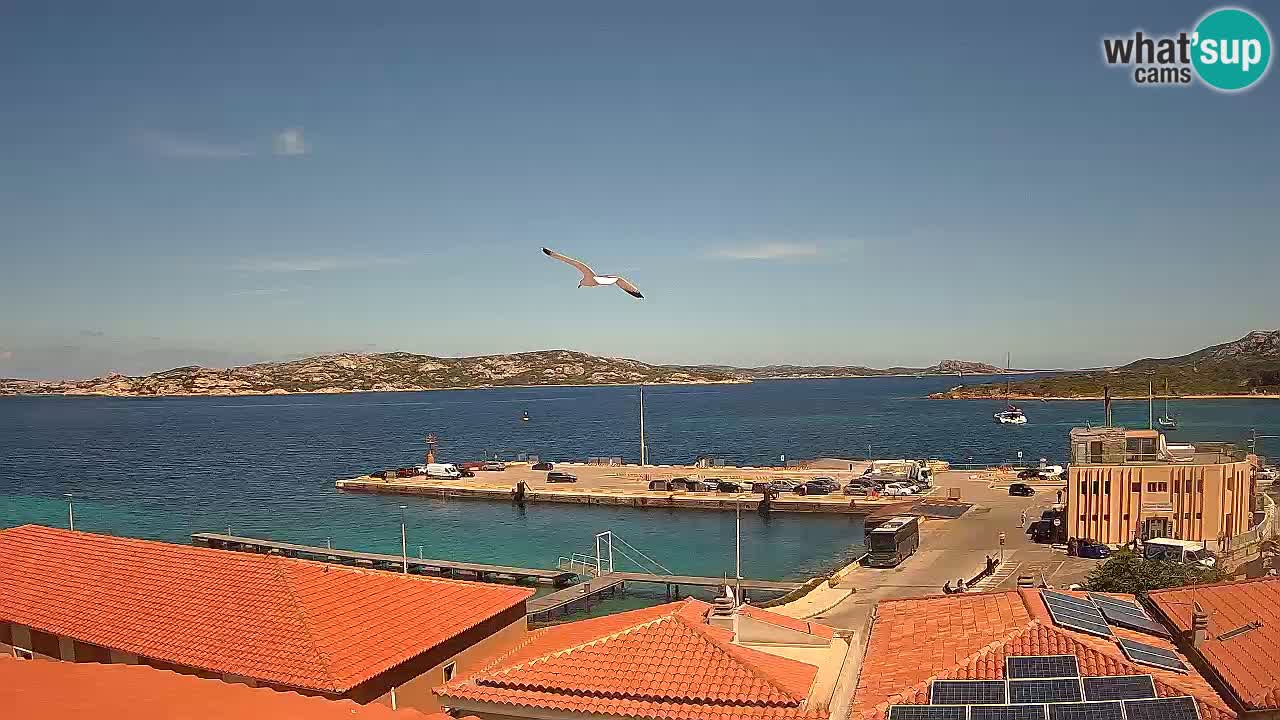 Web Kamera Isola dei Gabbiani – Wind bar – Porto Pollo – Palau – Sardinja – Italija