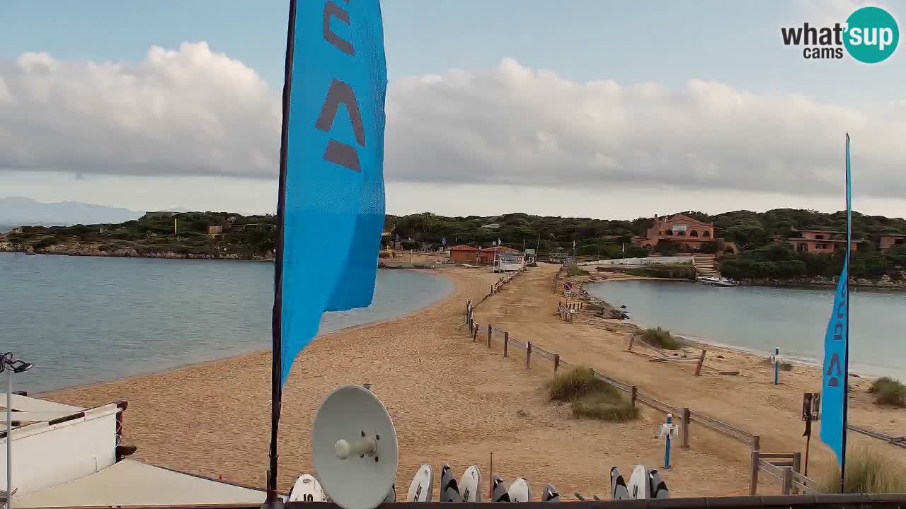 Web Kamera Isola dei Gabbiani – Wind bar – Porto Pollo – Palau – Sardinja – Italija