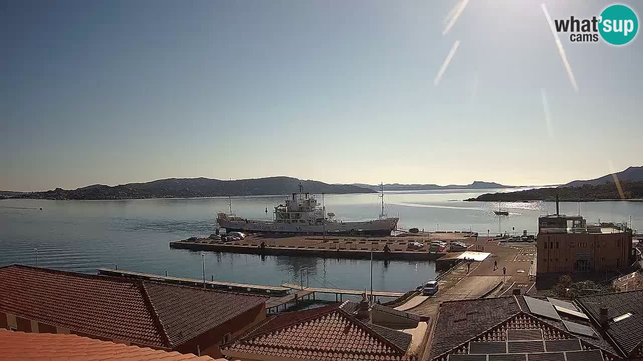Live kamera Isola dei Gabbiani – Wind bar – Porto Pollo – Palau – Sardinien – Italien