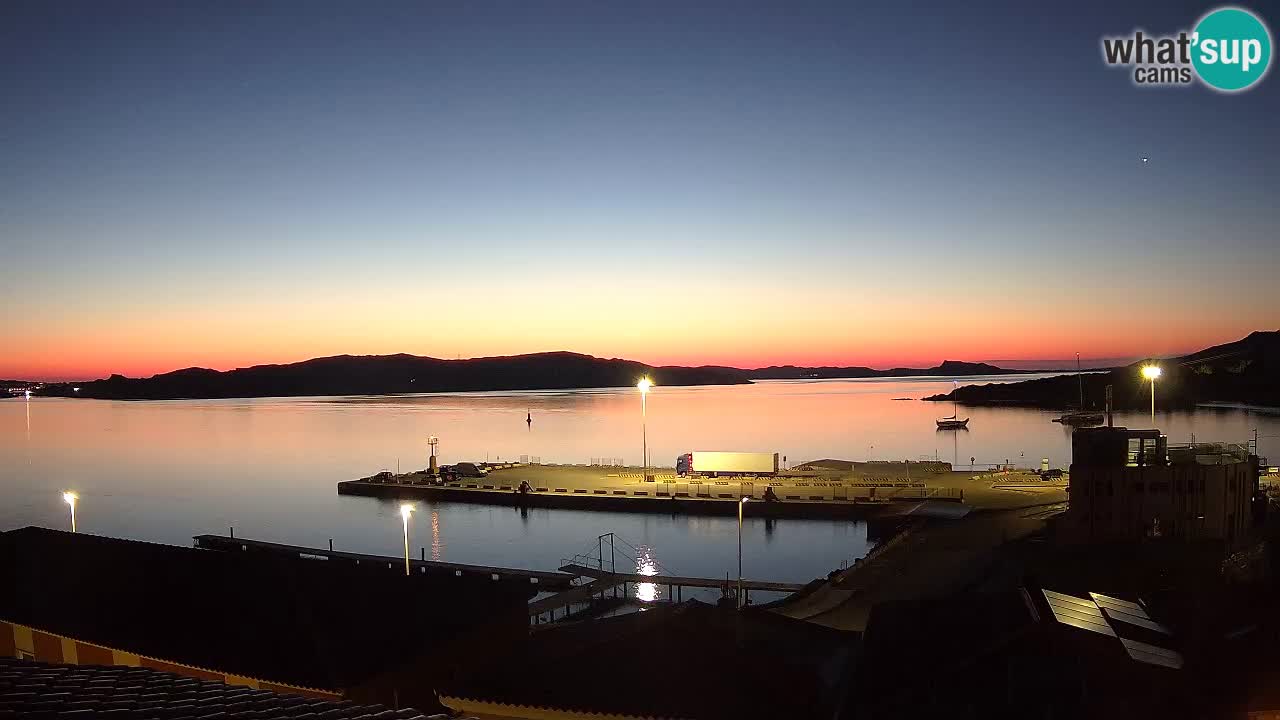 Isuledda webcam Porto Pollo Isola dei Gabbiani – Kitesurf Side – Palau – Sardaigne – Italie