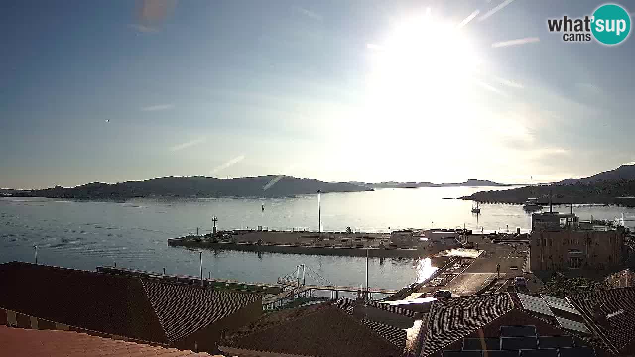 Live cam Isola dei Gabbiani – Wind bar – Porto Pollo – Palau – Sardaigne – Italie