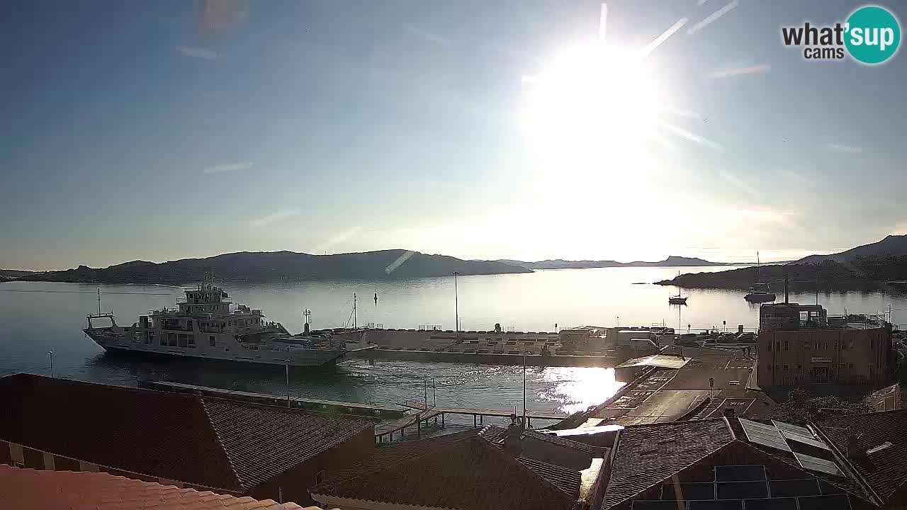 Isuledda web kamera Porto Pollo Isola dei Gabbiani – Kitesurf Side – Palau – Sardinija – Italija