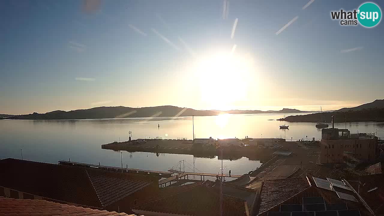 Isuledda webcam Porto Pollo Isola dei Gabbiani – Kitesurf Side – Palau – Sardaigne – Italie