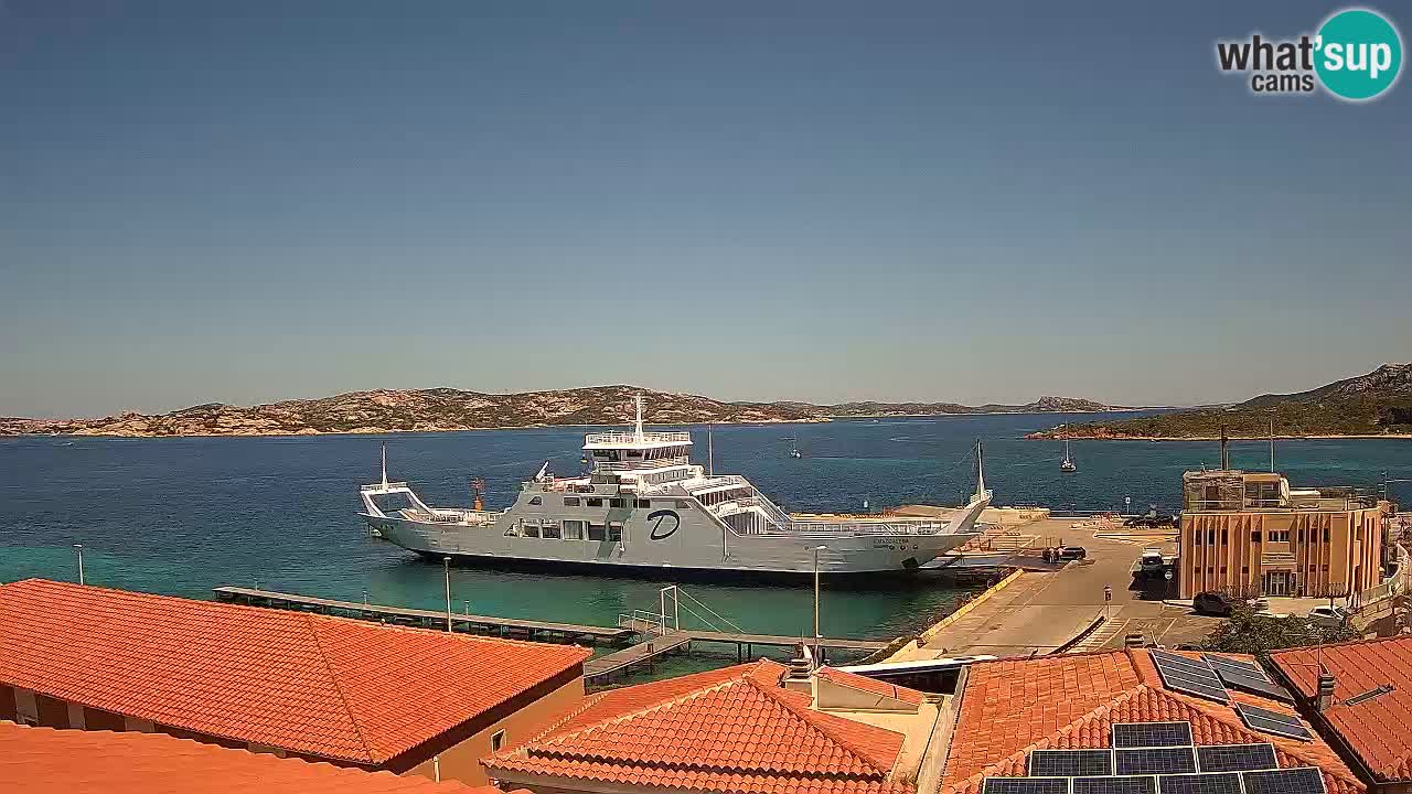 Spletna kamera Isola dei Gabbiani – Wind bar – Porto Pollo – Palau – Sardinija – Italija