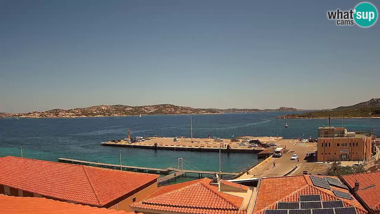 Isuledda webcam Porto Pollo Isola dei Gabbiani – Kitesurf Side – Palau – Sardinien – Italien