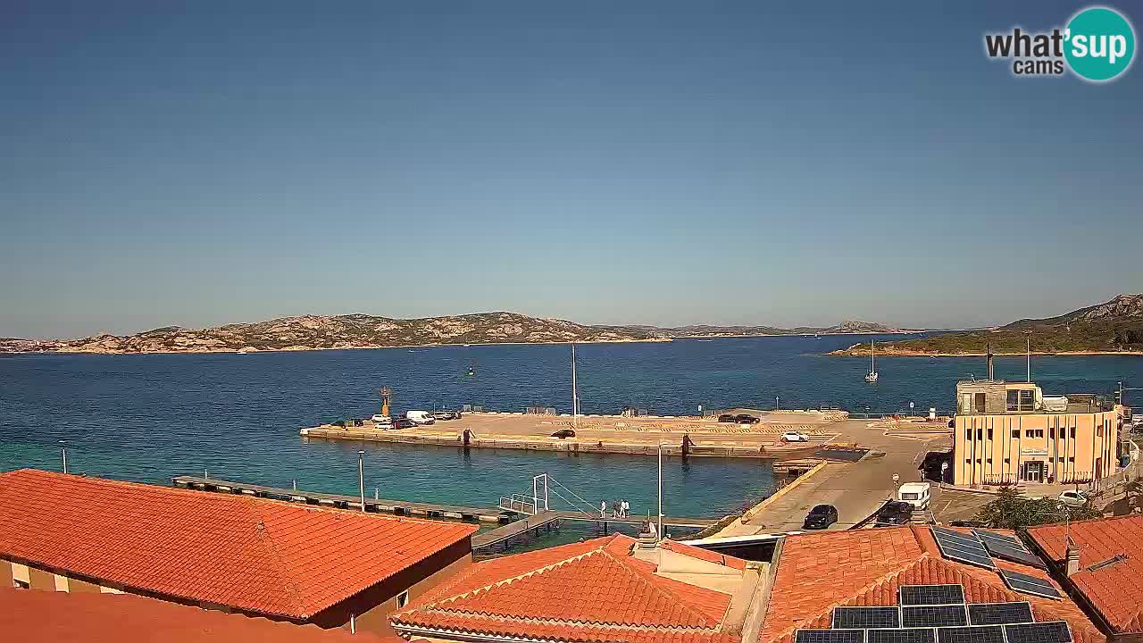 Live kamera Isola dei Gabbiani – Wind bar – Porto Pollo – Palau – Sardinien – Italien