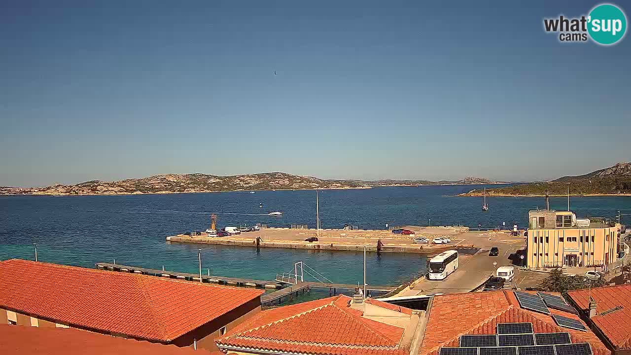 Live cam Isola dei Gabbiani – Wind bar – Porto Pollo – Palau – Sardaigne – Italie
