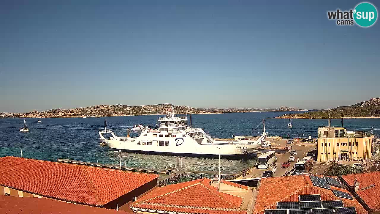 Camera en vivo Isola dei Gabbiani – Wind bar – Porto Pollo – Palau – Cerdeña – Italia