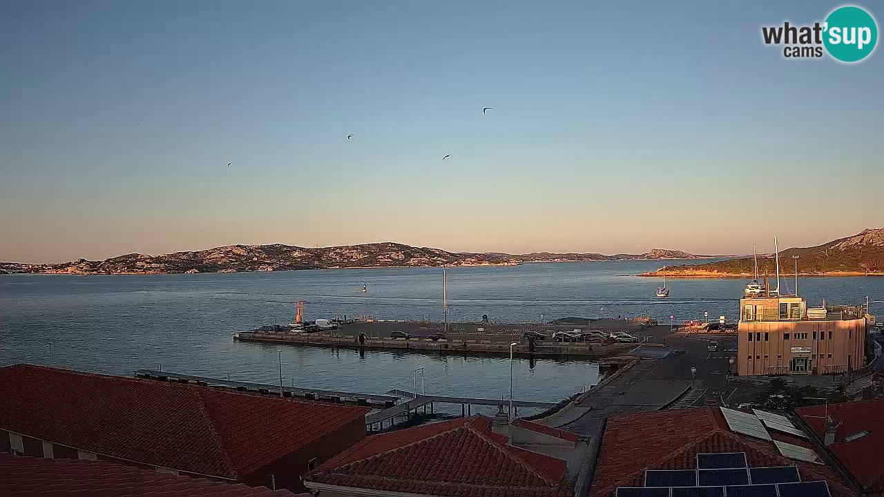Web Kamera Isola dei Gabbiani – Wind bar – Porto Pollo – Palau – Sardinja – Italija