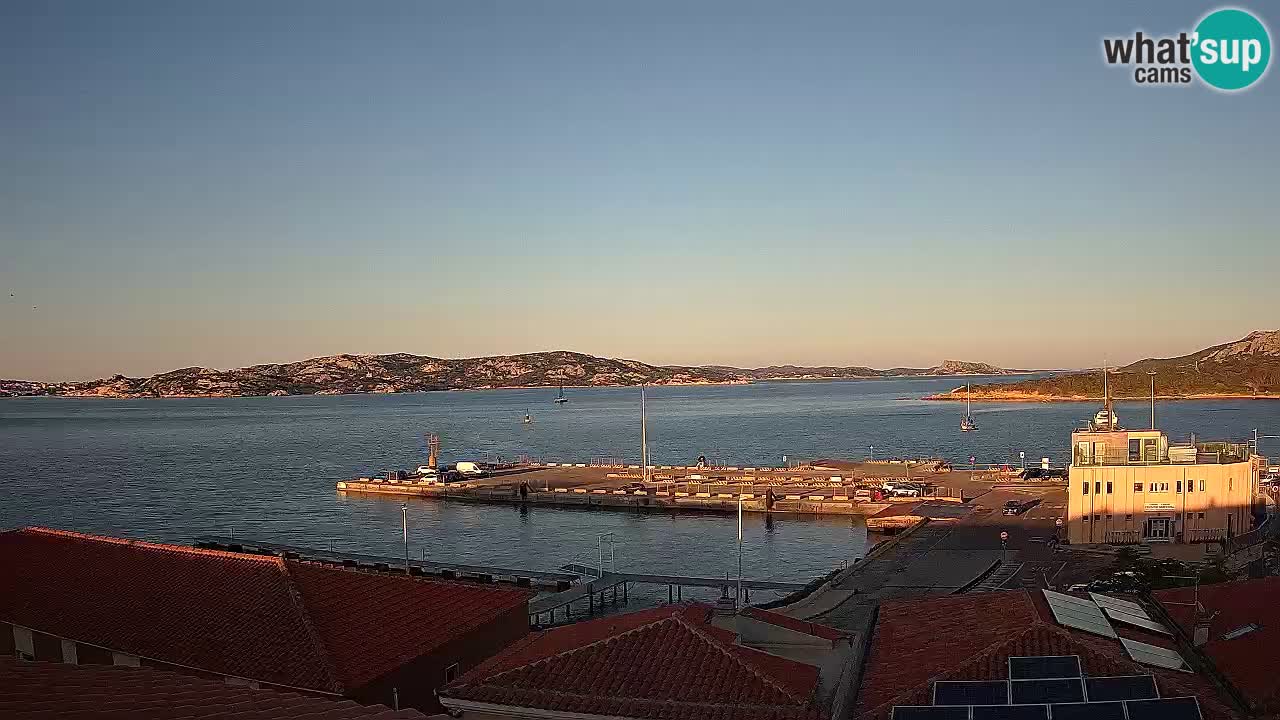 Live kamera Isola dei Gabbiani – Wind bar – Porto Pollo – Palau – Sardinien – Italien