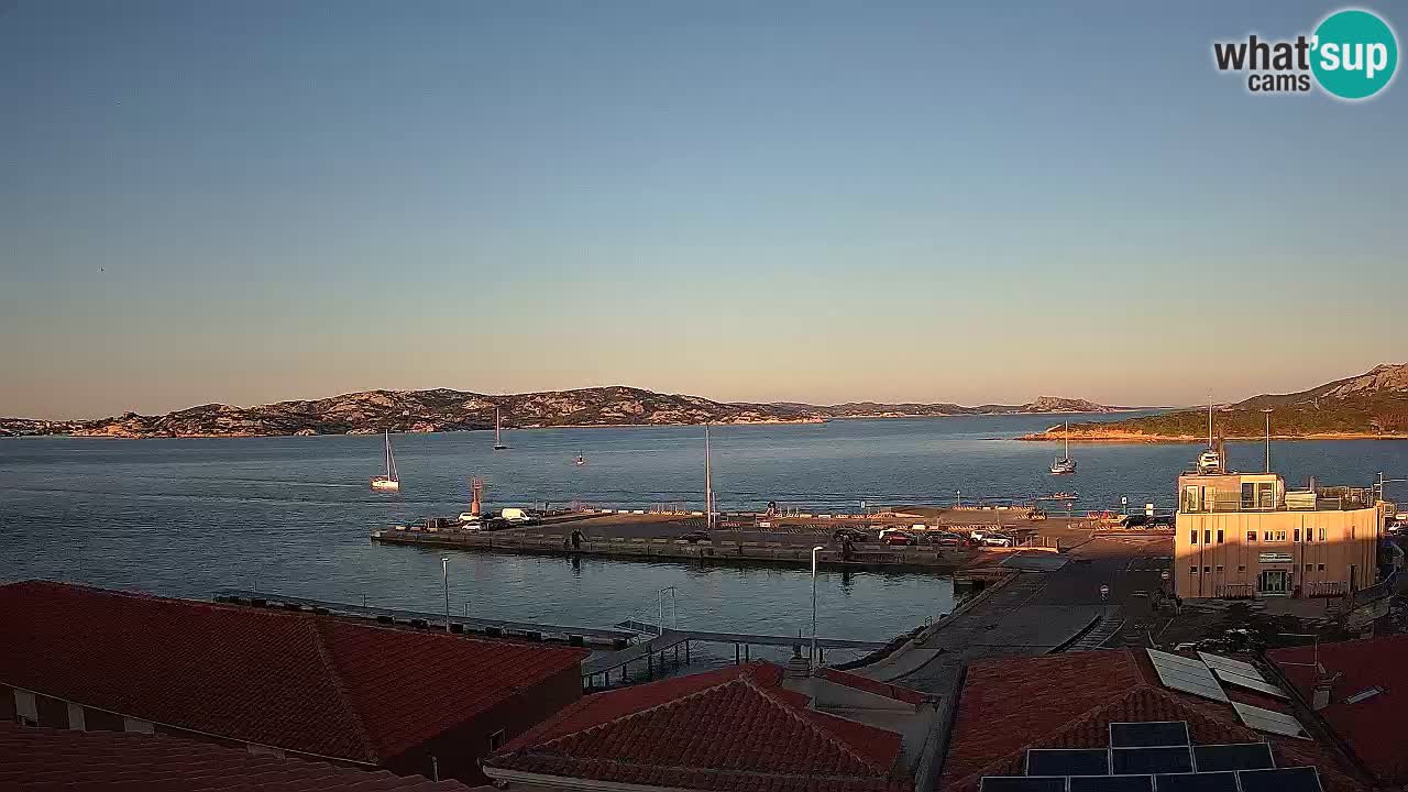 Camera en vivo Isola dei Gabbiani – Wind bar – Porto Pollo – Palau – Cerdeña – Italia