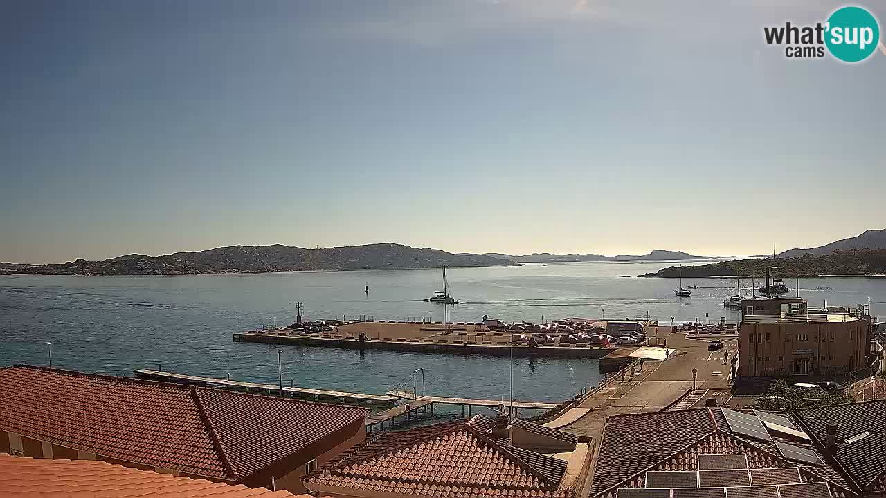Web Kamera Isola dei Gabbiani – Wind bar – Porto Pollo – Palau – Sardinja – Italija