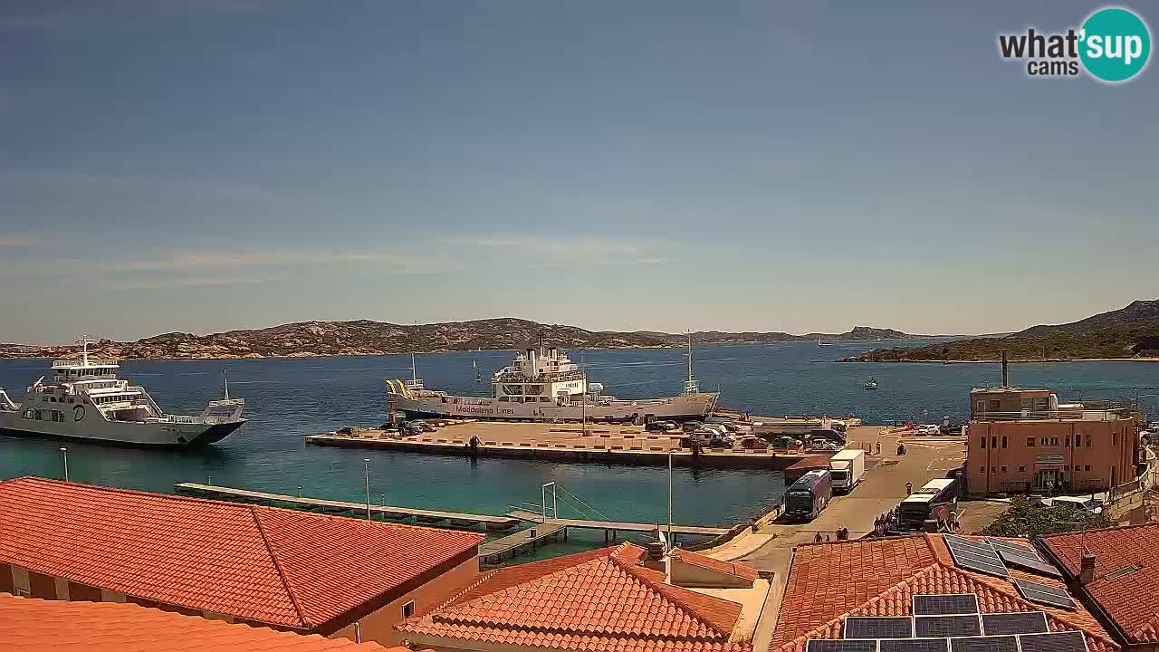 Live kamera Isola dei Gabbiani – Wind bar – Porto Pollo – Palau – Sardinien – Italien