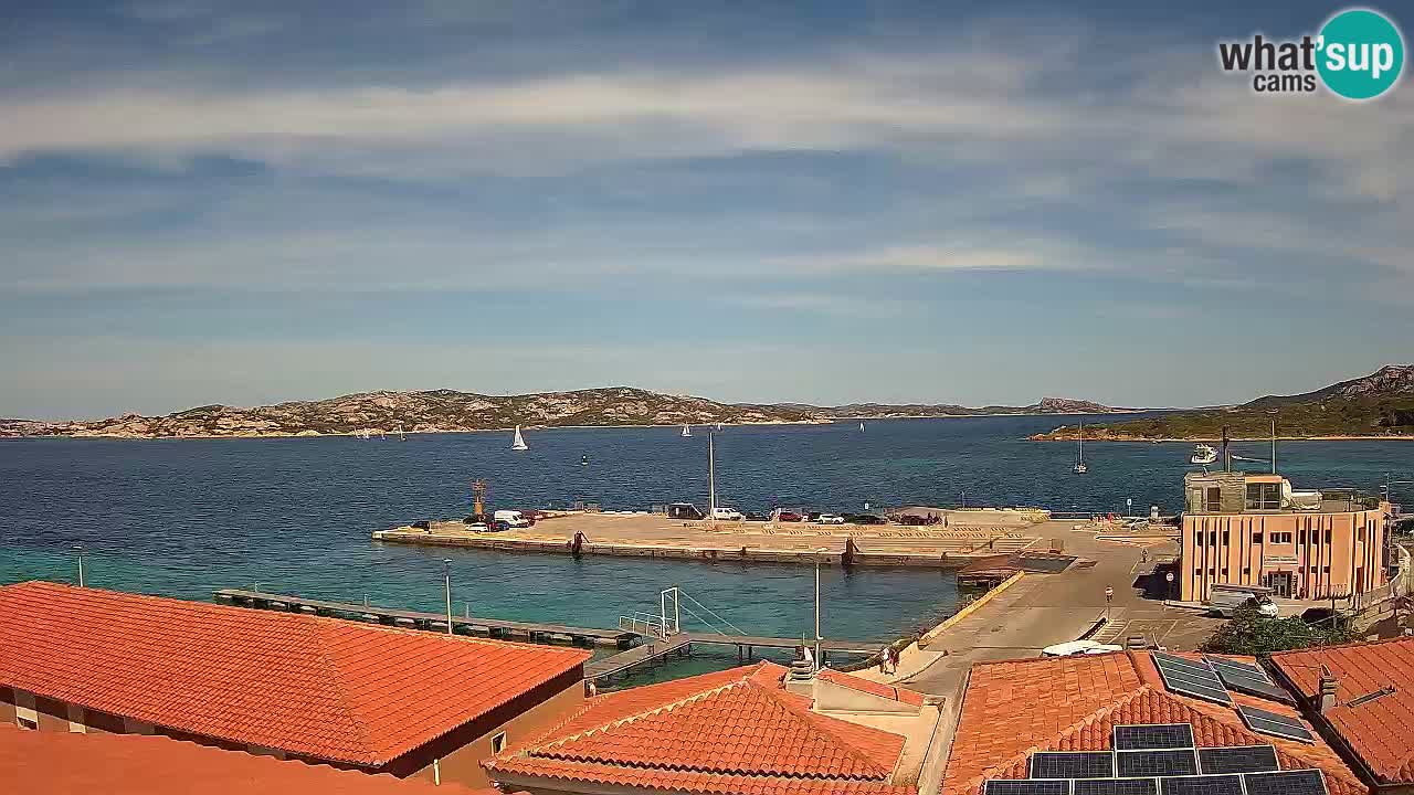 Web Kamera Isola dei Gabbiani – Wind bar – Porto Pollo – Palau – Sardinja – Italija
