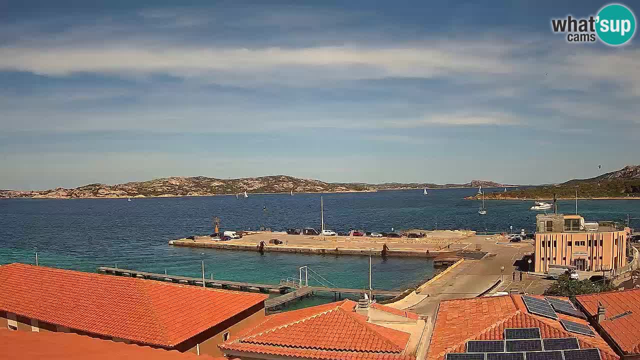 Spletna kamera Isola dei Gabbiani – Wind bar – Porto Pollo – Palau – Sardinija – Italija