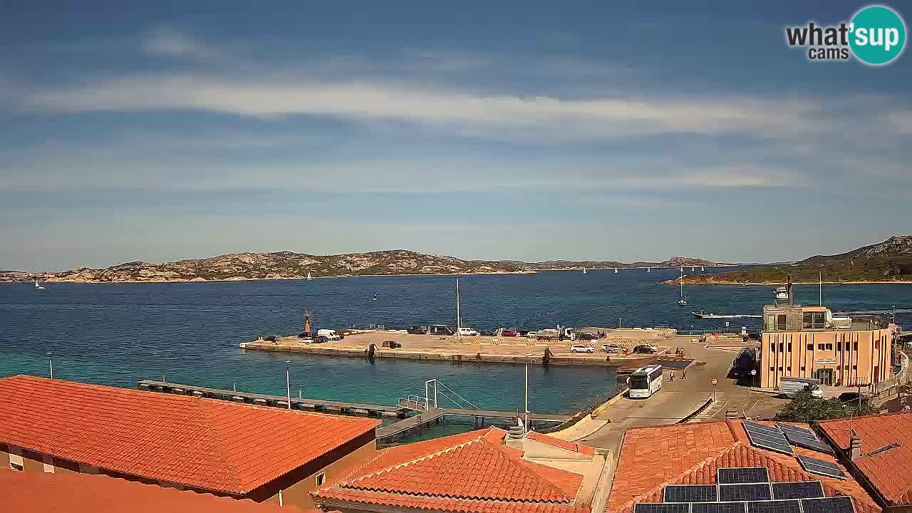 Isuledda webcam Porto Pollo Isola dei Gabbiani – Kitesurf Side – Palau – Sardaigne – Italie