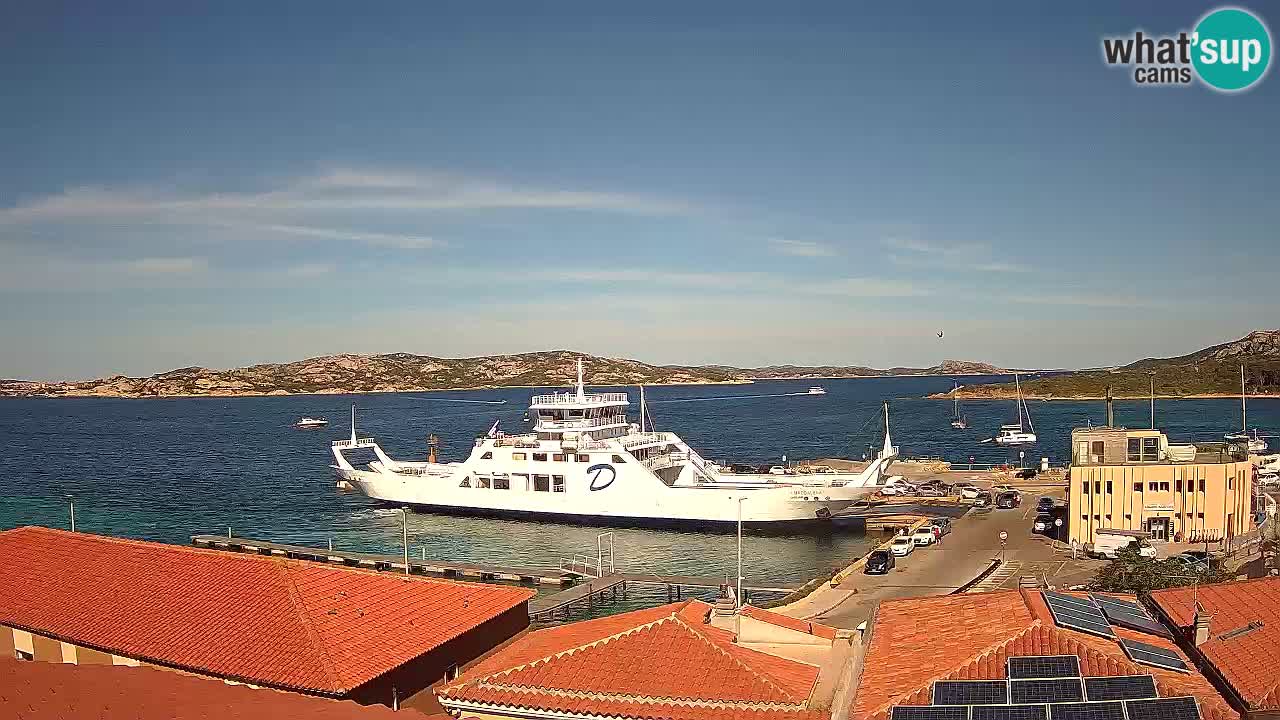 Live kamera Isola dei Gabbiani – Wind bar – Porto Pollo – Palau – Sardinien – Italien
