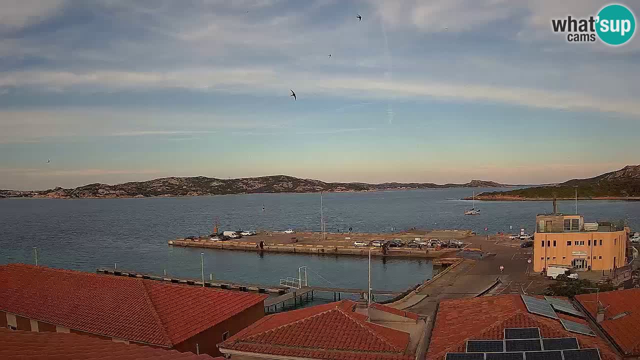 Camera en vivo Isola dei Gabbiani – Wind bar – Porto Pollo – Palau – Cerdeña – Italia