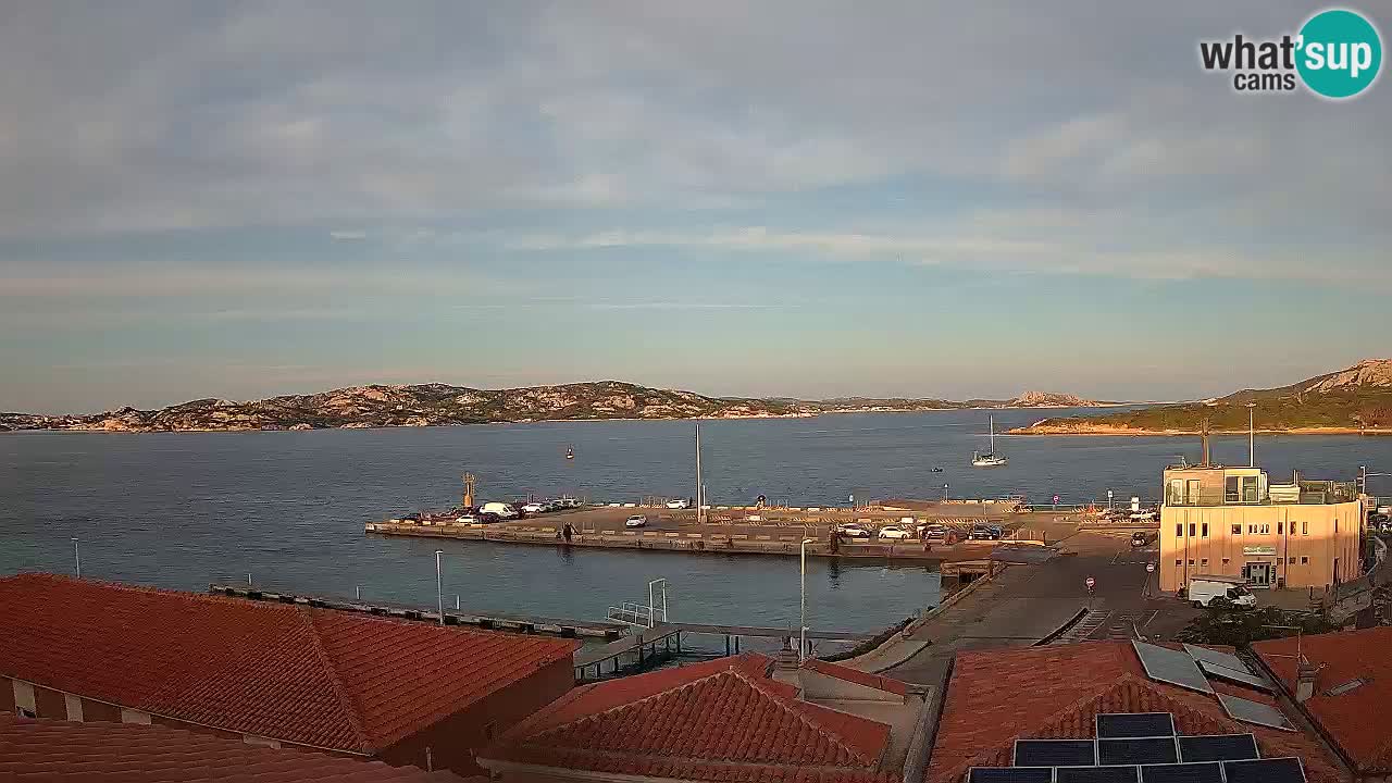 Live kamera Isola dei Gabbiani – Wind bar – Porto Pollo – Palau – Sardinien – Italien