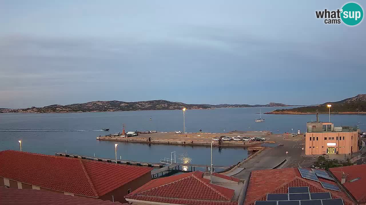 Live cam Isola dei Gabbiani – Wind bar – Porto Pollo – Palau – Sardaigne – Italie