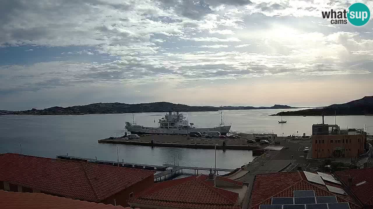 Live kamera Isola dei Gabbiani – Wind bar – Porto Pollo – Palau – Sardinien – Italien