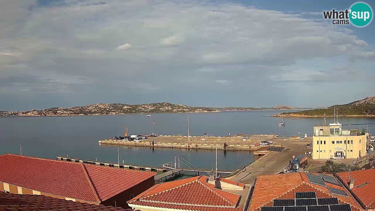 Isuledda webcam Porto Pollo Isola dei Gabbiani – Kitesurf Side – Palau – Sardaigne – Italie