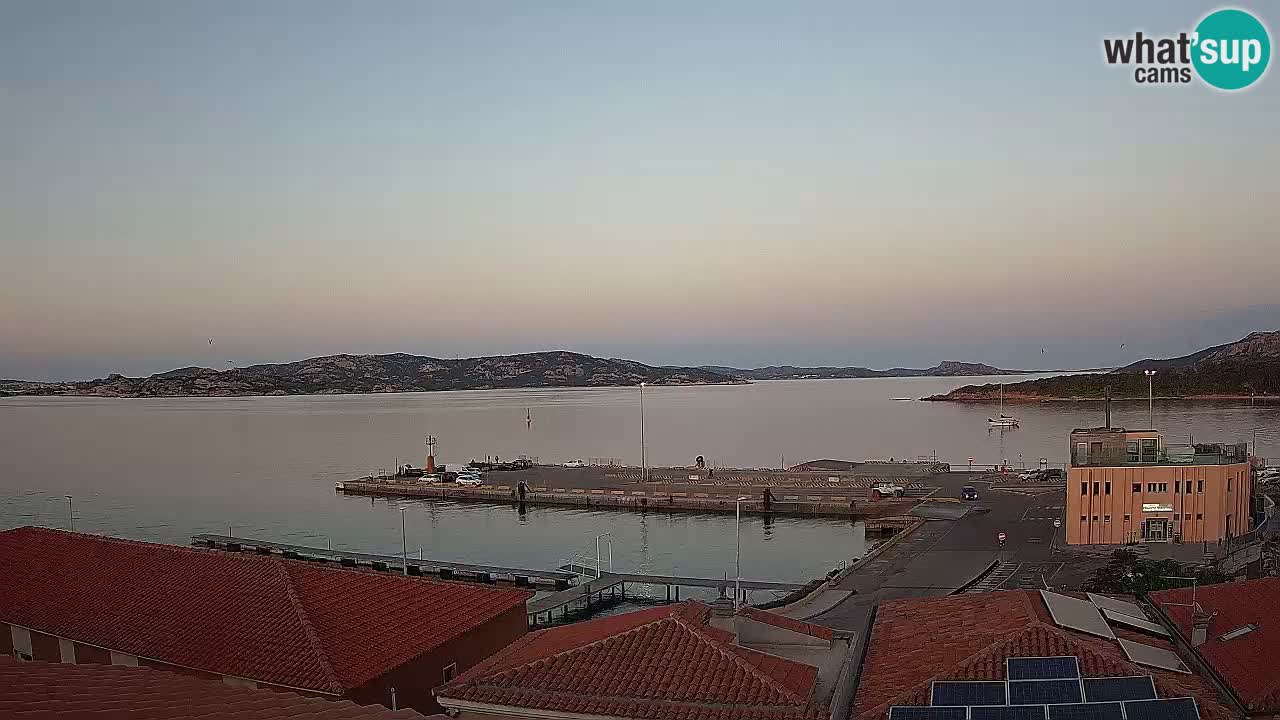 Live kamera Isola dei Gabbiani – Wind bar – Porto Pollo – Palau – Sardinien – Italien