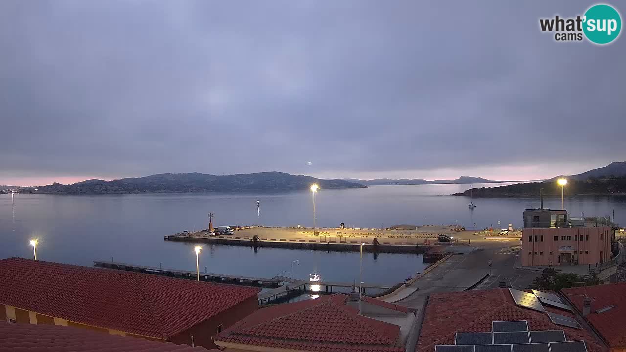 Camera en vivo Isola dei Gabbiani – Wind bar – Porto Pollo – Palau – Cerdeña – Italia