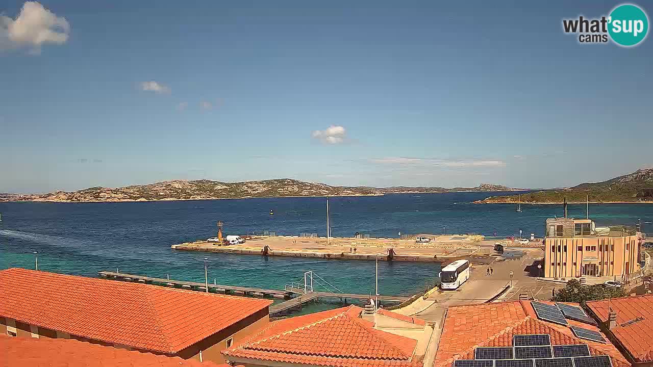 Isuledda webcam Porto Pollo Isola dei Gabbiani – Kitesurf Side – Palau – Sardaigne – Italie